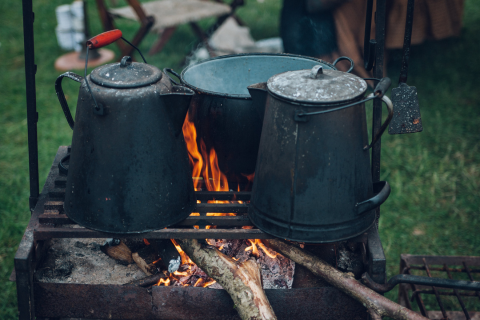 Cooking in nature